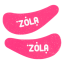 ZOLA - almohadillas oculares de silicona, 1 par