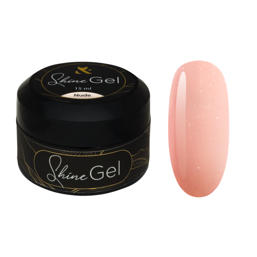 F.O.X - gel Shine Gel Nude (jar), 15 ml