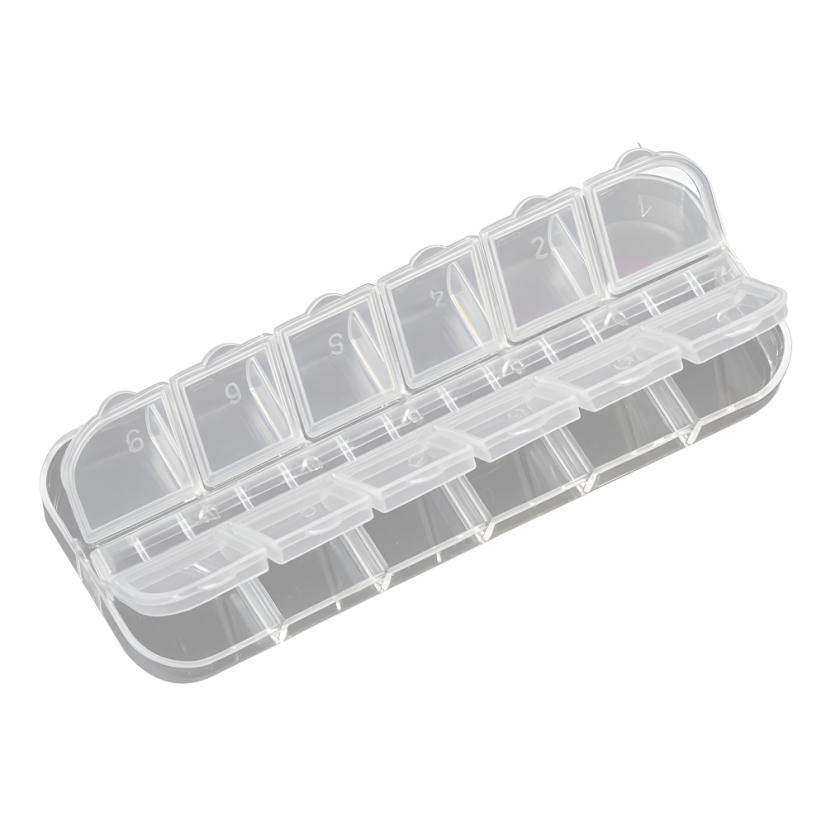 Caja de diseño, 12 celdas