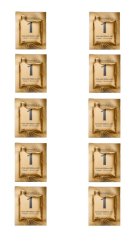 BIOSMETICS Formula 1 Laminace obočí a lifting řas - vlnitá emulze 10 x 1ml