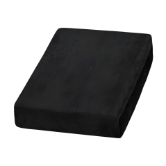 ACTIVESHOP Funda de rizo para sofá cosmético, negra
