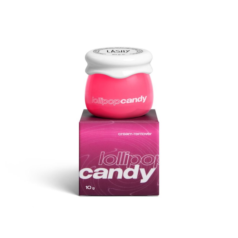 LASHY Lollipop candy - removedor de crema, 10 g