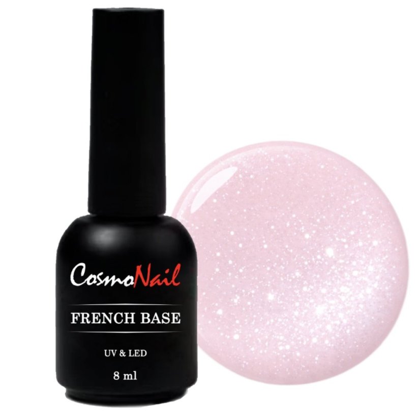 COSMONAIL French Base Glitter 024, 8 ml