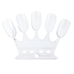 BAFI Puntas de laca en gel "Corona", transparente