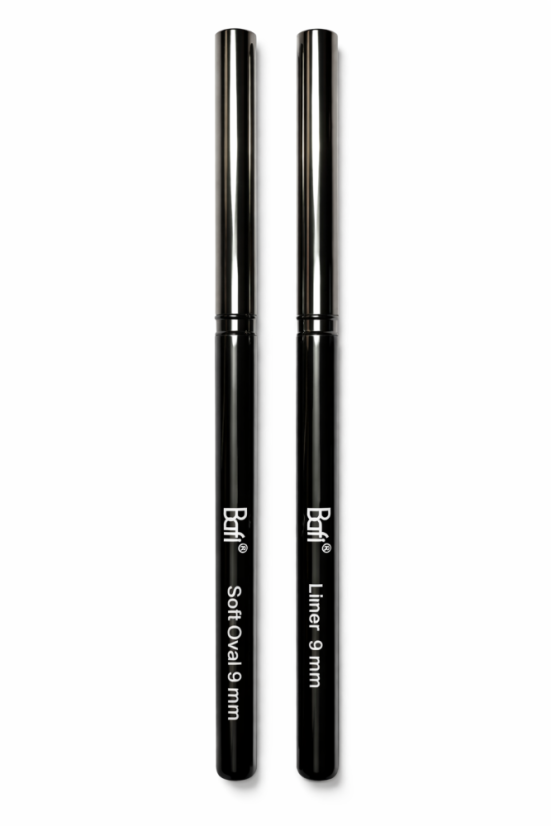 BAFI Gel Nail  brush set  Oval & Liner - 2 pc
