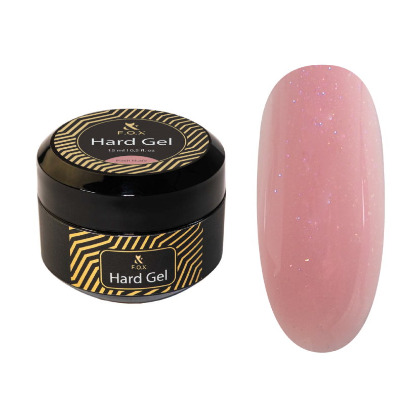 F.O.X - hard gel Flash nude, 15 ml