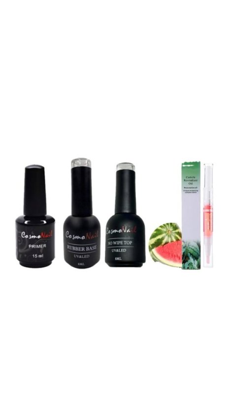 COSMONAIL - set básico para esmalte de gel o gel de modelar