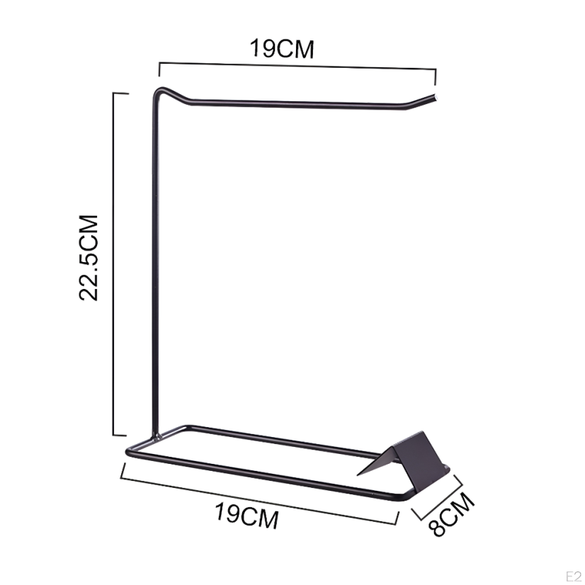 BAFI Paletero lacado en gel, negro