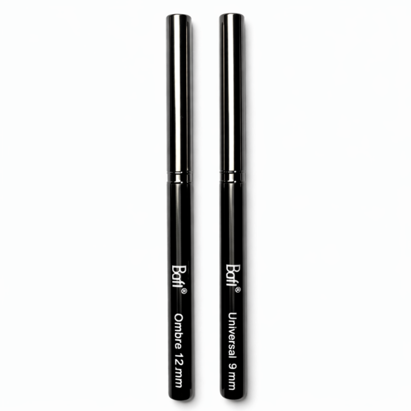 BAFI Set de pinceles para uñas Ombre & Liner - 2 pc