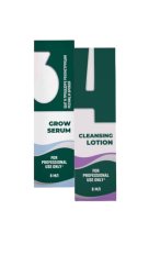 INNOVATOR COSMETICS - sérum na řasy a obočí Grow serum + Odmašťovač Cleansing lotion, 2 x 8 ml