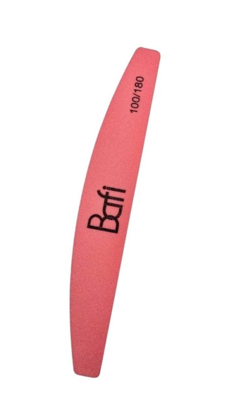 BAFI - nail buff 100/180, pink