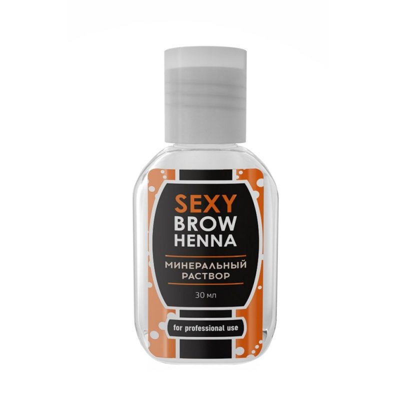 INNOVATOR COSMETICS -  minerální roztok Sexy brow henna, 30 ml