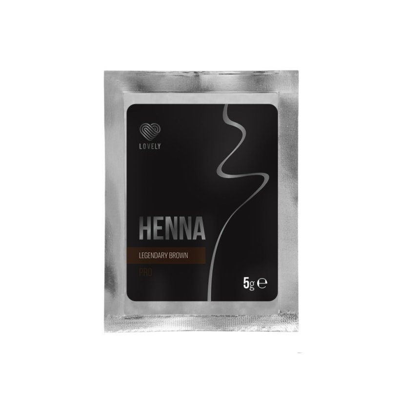 LOVELY Legendary Brown Henna na obočí, 5 g