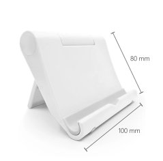 Soporte para móvil M5, blanco