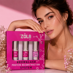 ZOLA Protein Reconstruction System - kit de laminación de pestañas y cejas