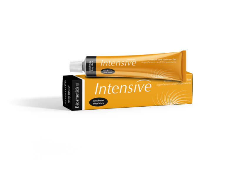 BIOSMETICS - краска для бровей и ресниц Intensive Deep black, 20 мл