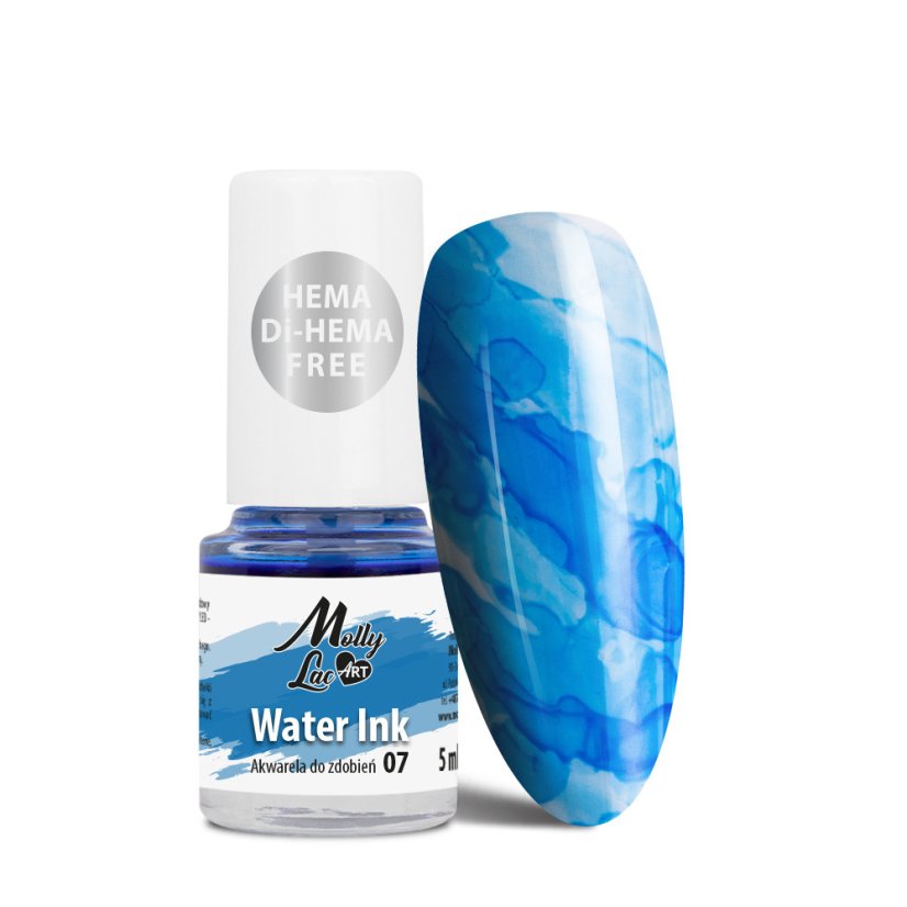 MOLLY LAC Water ink 7 - pintura acuarela para decorar