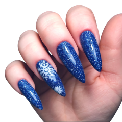 COSMONAIL Гель лак Flashing Disco 27 Electric Blue, 8 мл