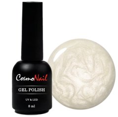 COSMONAIL Gel lak Silk 006 Pure White Pearl, 8 ml
