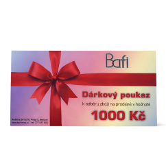 Dárkový poukaz - 1000 Kč