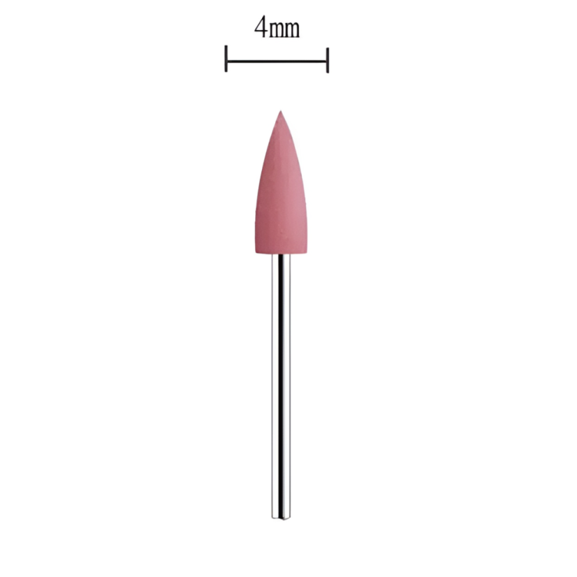 BAFI Pulidor de silicona rosa 320, pequeño