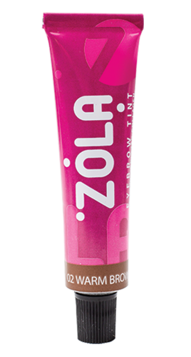 ZOLA Warm brown - barva na obočí, 15 ml