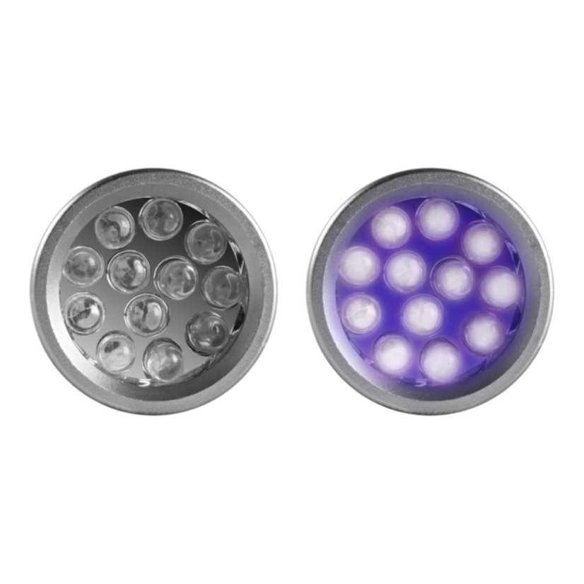 BAFI Mini LED lampa S1 na nehty – kapesní UV lampa pro gel lak, stříbrná