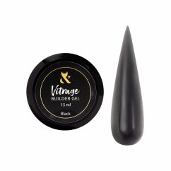 F.O.X Builder gel Vitrage black, 15 ml