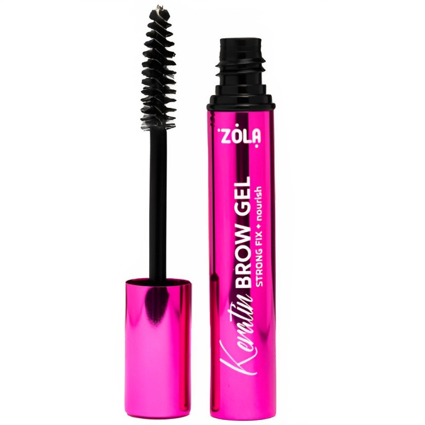 ZOLA Keratin Brow Gel Strong Fix+Nourish Fixační gel na obočí, 5 ml