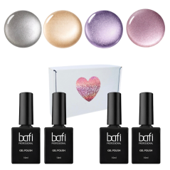 BAFI Set gel lak Magnetic Cat Eye