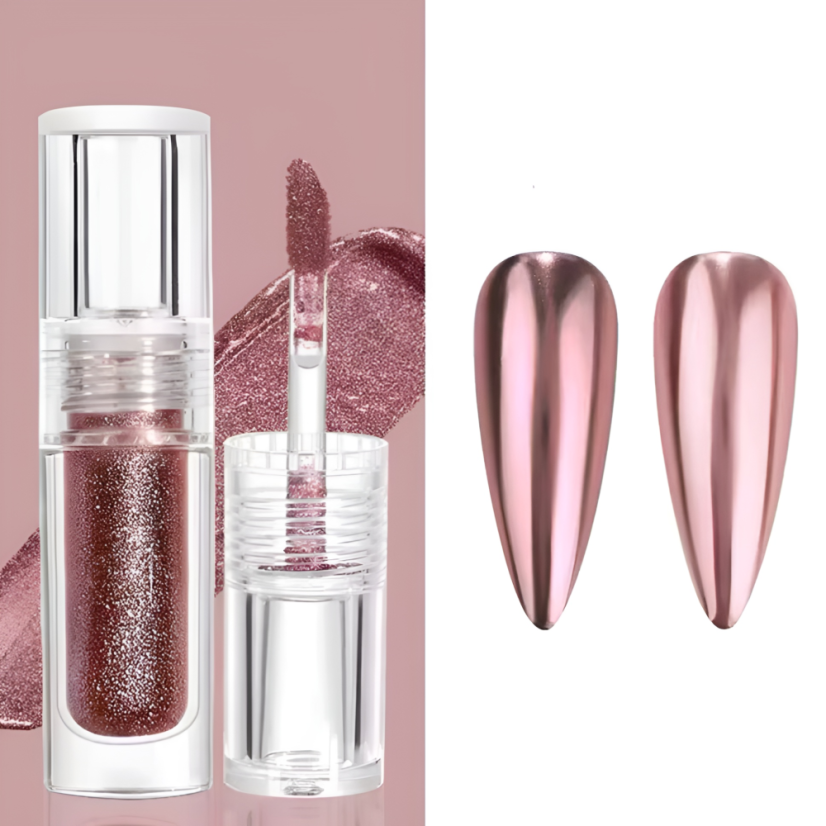 BORN PRETTY Mirror effect 2 - pigmento para uñas, 3 g
