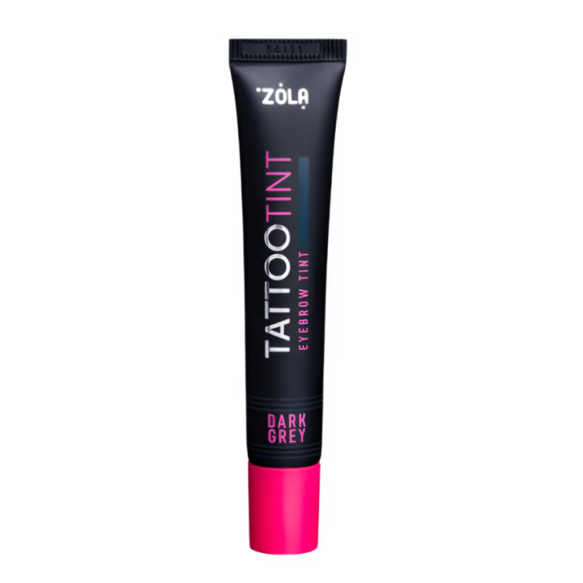 ZOLA Tattoo Tint Dark Grey - barva na obočí a řasy, 15 ml