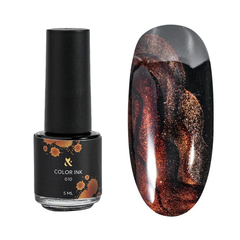 F.O.X - Tinta Acuarela Bronce 010, 5 ml