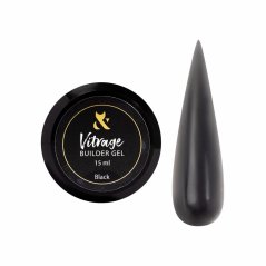 F.O.X Builder gel Vitrage black, 15 ml
