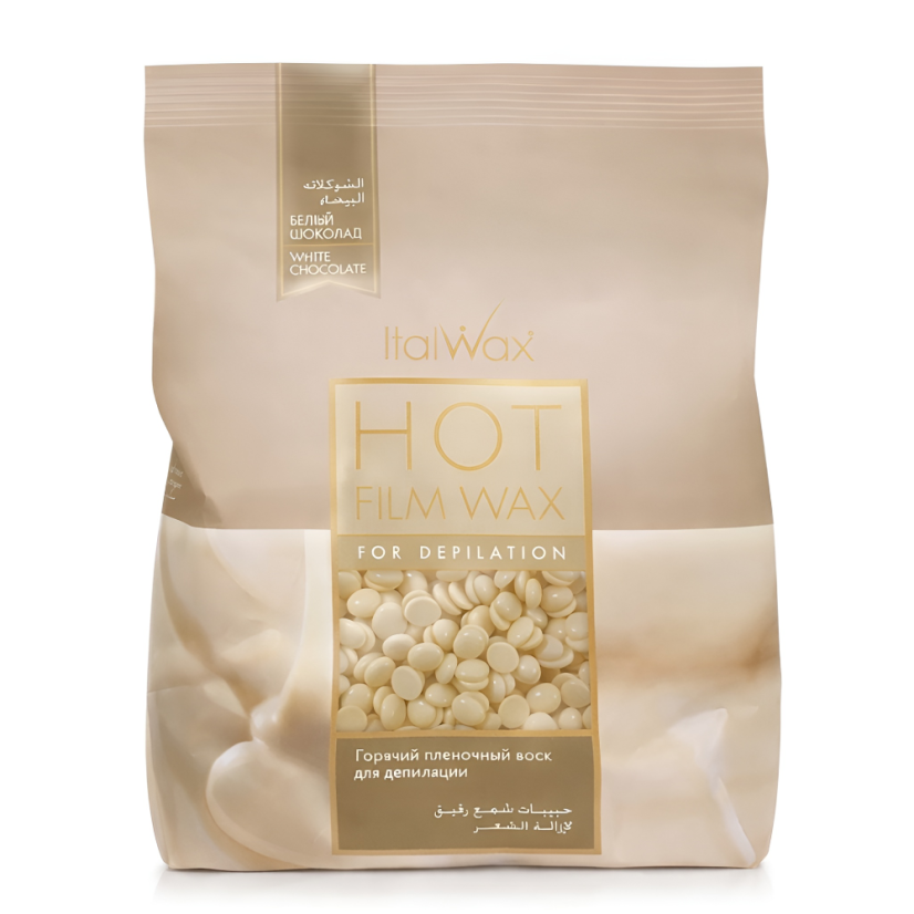 ITALWAX Bílá čokoláda Zrnka vosku, 1 kg