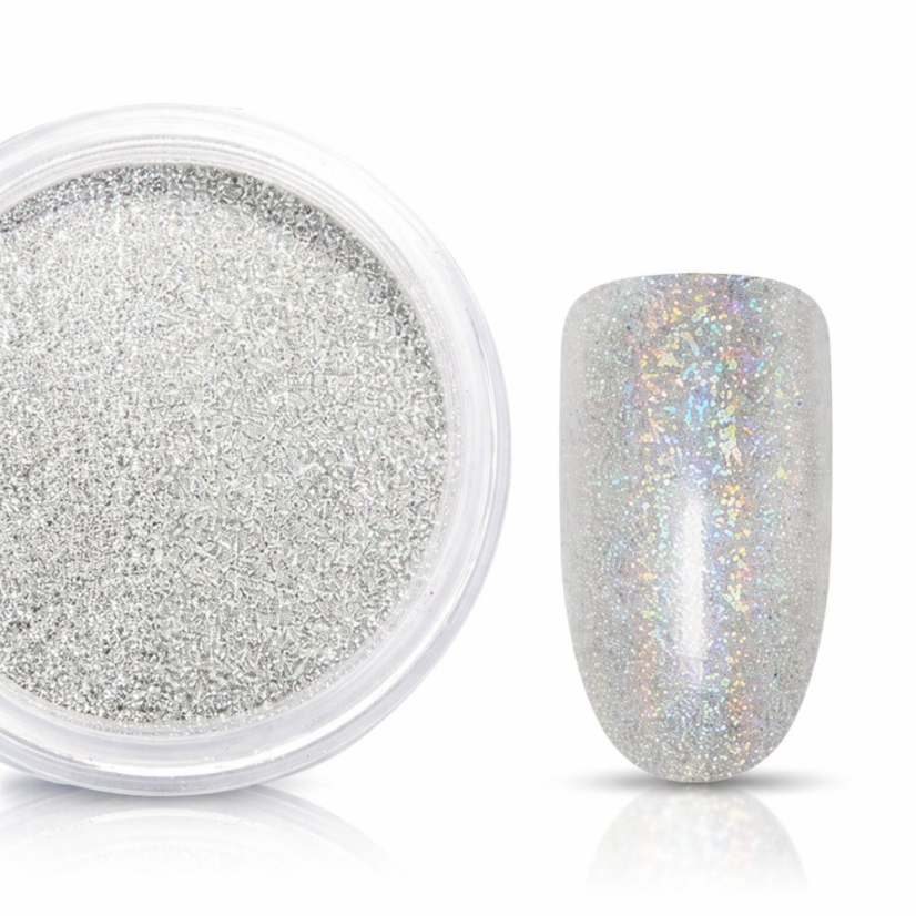 ALLEPAZNOKCIE Efecto holográfico 4 - pigmento para uñas