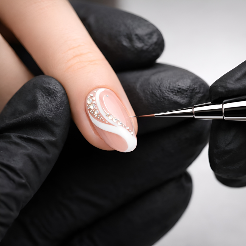 BAFI Nail  brush set  French & Liner – 2 pc