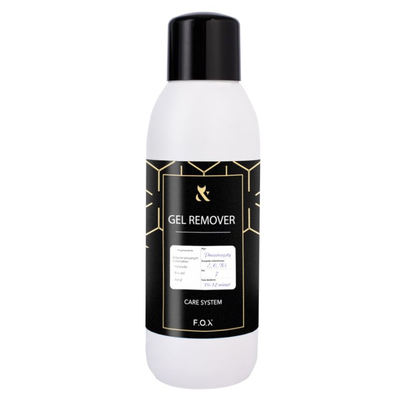 F.O.X Gel remover, 550 ml
