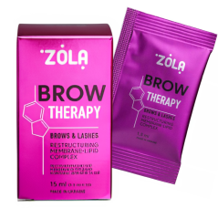 ZOLA Brow Therapy Regenerační kúra na obočí a řasy, sáčky 10x1,5 ml