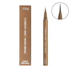 ZOLA Tužka-liner na obočí s mono-štětcem Light Brown