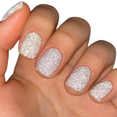 COSMONAIL Gel Polish Flashing Disco 07 Crystal Silver, 8 ml