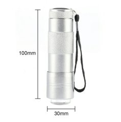 BAFI Mini LED lampa na nehty S1, stříbrná