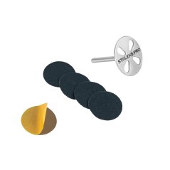 STALEKS - disk nerezový na pedikúru EXPERT L 25 mm, PDset-25