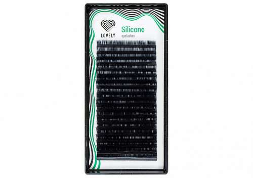 LOVELY Silicone L 0,07 – umělé řasy, 08 mm (20 lines)