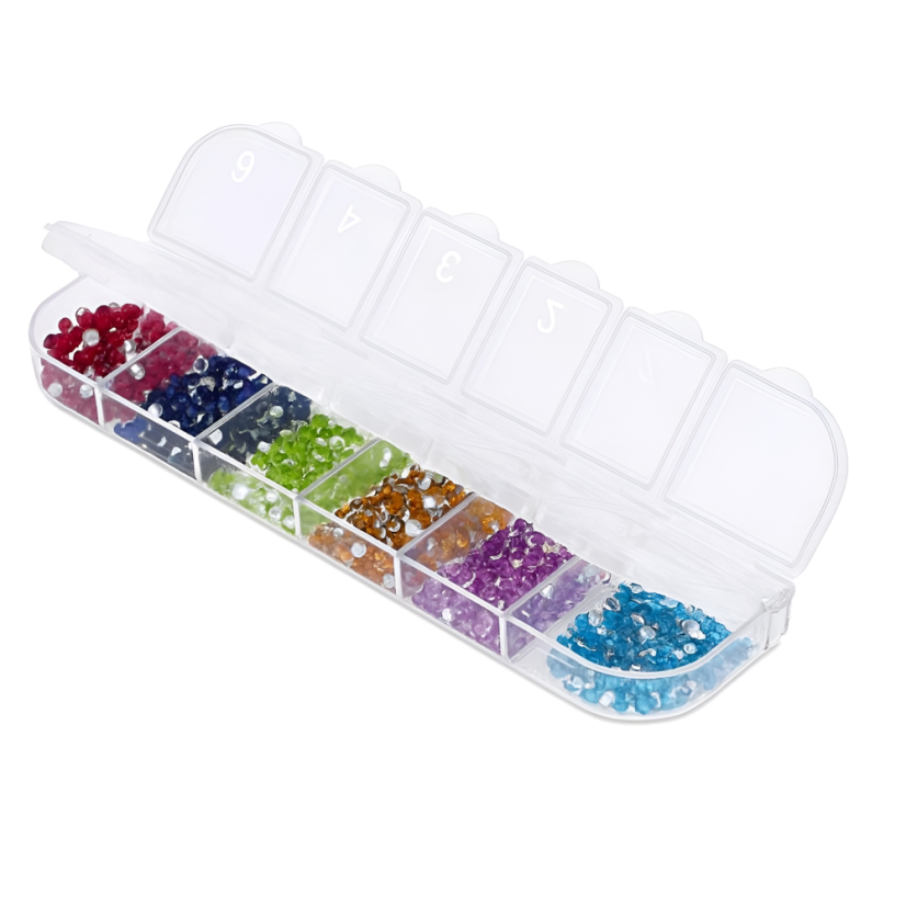 Caja de diseño, 12 celdas