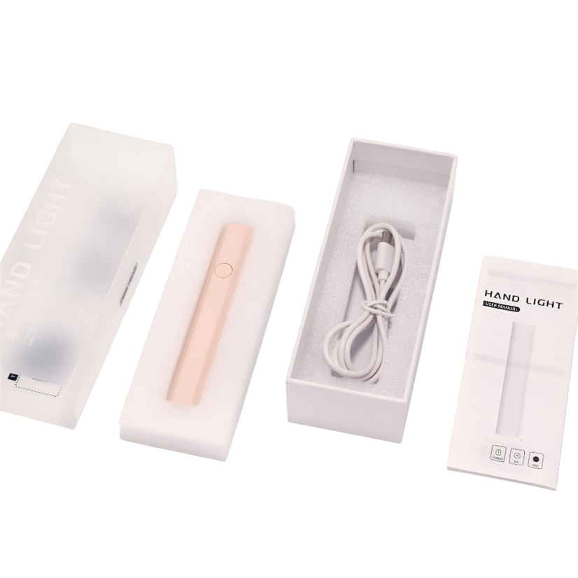 BORN PRETTY - mini lampa na nehty, růžová