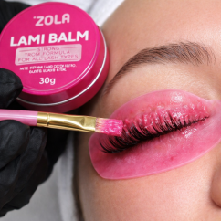 ZOLA Lami Balm Pink – fixační lepidlo pro laminaci řas, 15 g