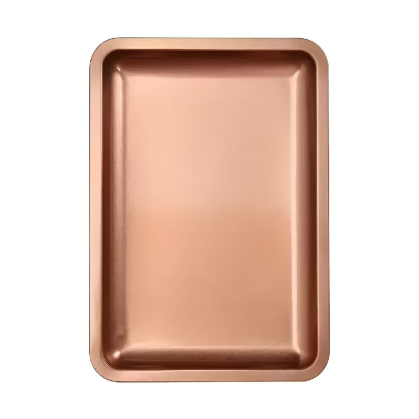 Nerezový tácek hranatý, barevný