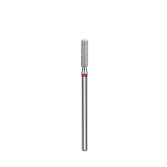 STALEKS – Fresa de diamante, cilindro redondeado, roja 25/10, FA30R025/10