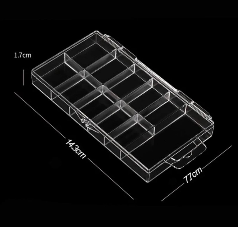 Caja para puntas de uñas